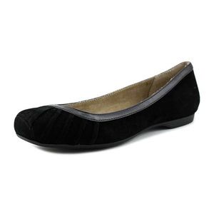 Jessica Simpson Black Suede Ballet Flats